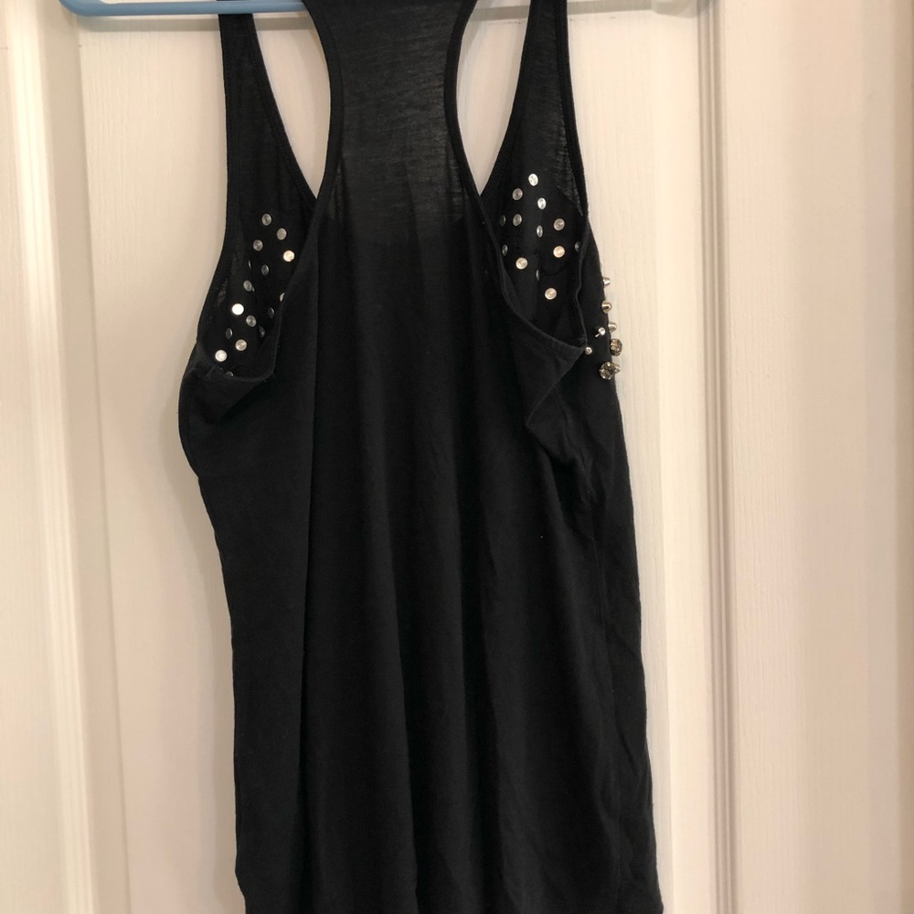 Express Studded Racerback Tank Top